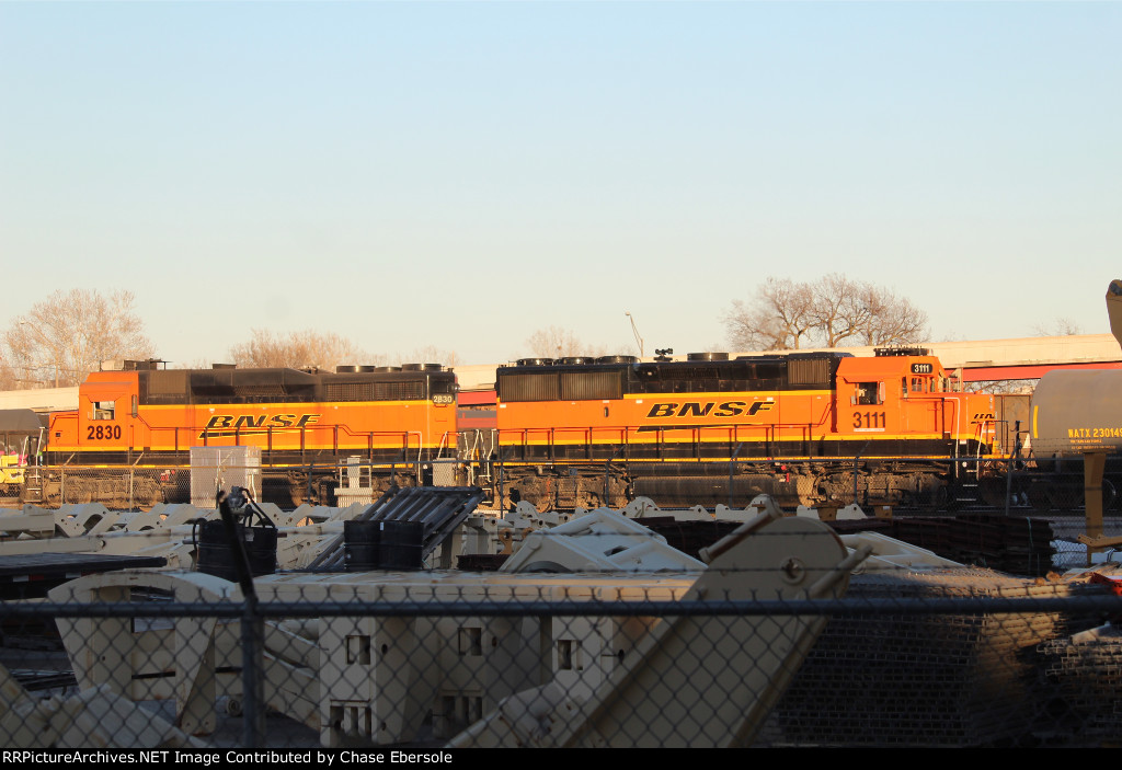 BNSF 2830 BNSF 3111 Remote Controlled